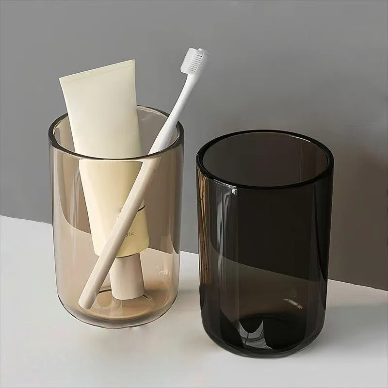 Zara Home Bathroom - A Transparent Mouthwash Cup with A