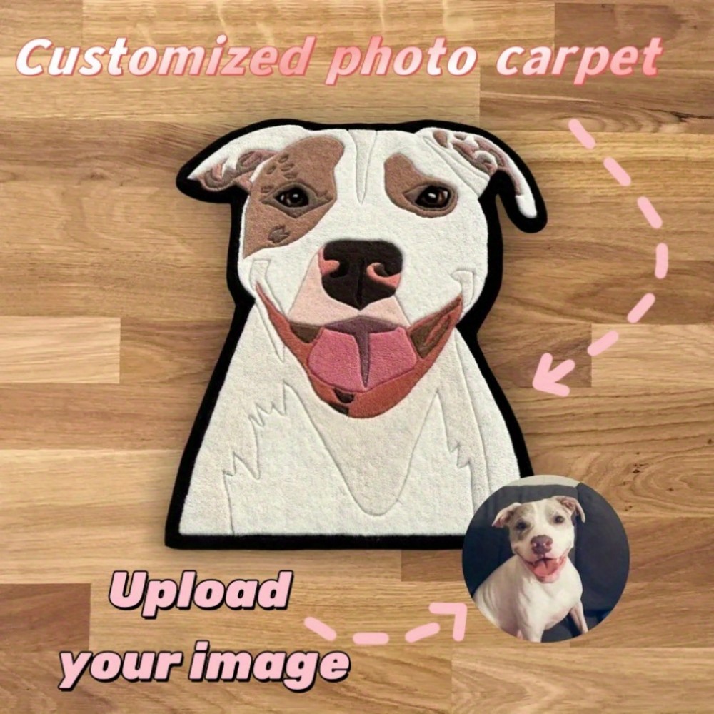 Home Bathroom Images - VIKAMA Custom Photo Rug - Personalize