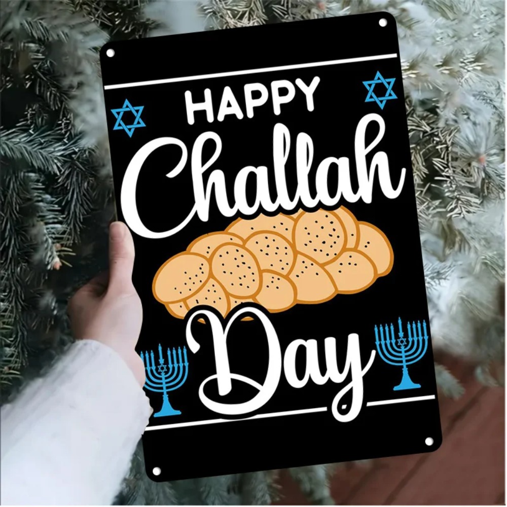 Home & Bathroom Building Products Pte Ltd Reviews - CIFBUY Retro Happy Challah Day Menorah