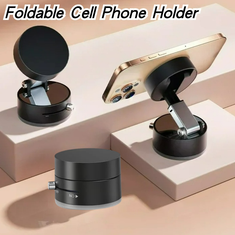 Home Bathroom Equipment - High Performance Magnetic Vacuum Holder Foldable