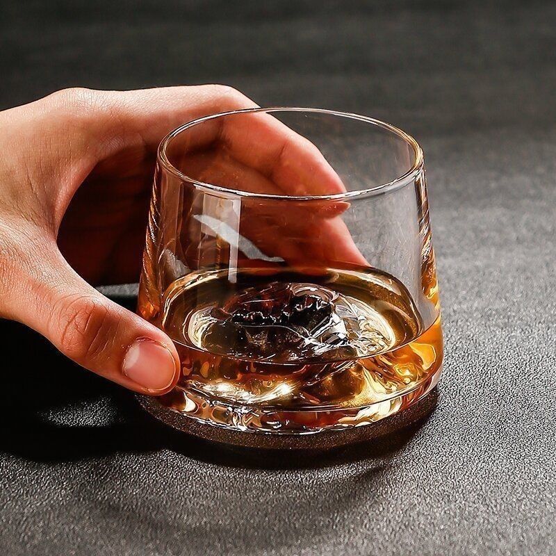 Yamazaki Home Bathroom Storage - Crystal Glass Whiskey Cup, Japanese Liquor
