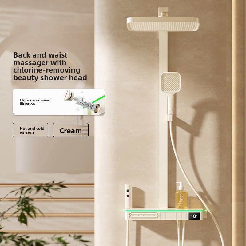 Home Bathroom Shower - Smart Digital Display Dechlorinating Skin Beautifying