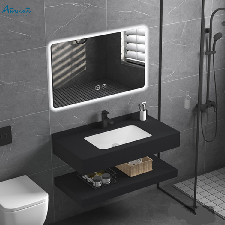 Home Bathroom Cabinets - Bathroom CabinetDurable Double-layer Wall Mount Bathroom
