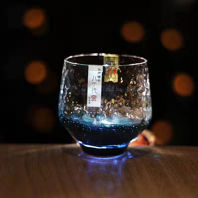 Yamazaki Home Bathroom Storage - Handmade Creative Japanese Star Cup Glass