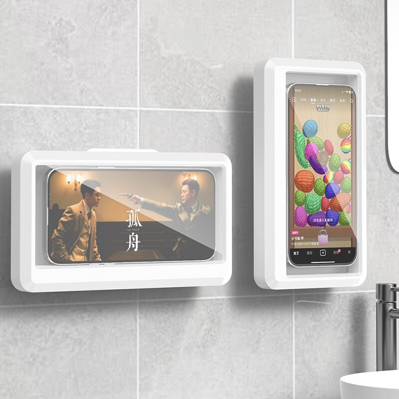 Home Bathroom Shower - Bathroom Waterproof Phone Holder Home Wall