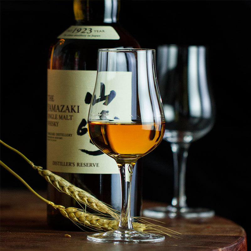 Yamazaki Home Bathroom Storage - Japanese Retro Whisky Copita Nosing Glass