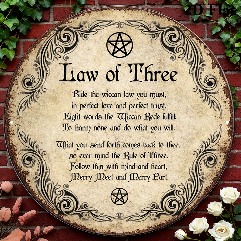 Home & Bathroom Building Products Pte Ltd Reviews - CIFBUY Vintage Wicca Triple Goddess Aluminum