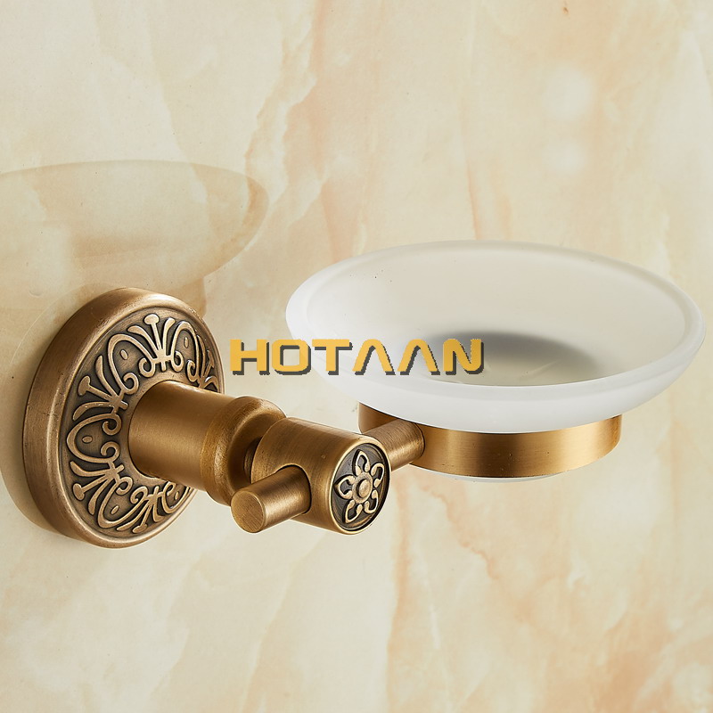 Solid Aluminium Wall Mounted A - Glass Soap Dish 评论和价格