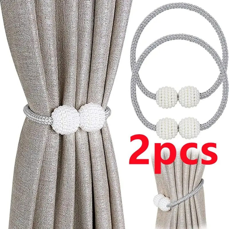 1/2PCS Pearl Magnetic Curtain  - Home Bathroom Equipment 评论和价格