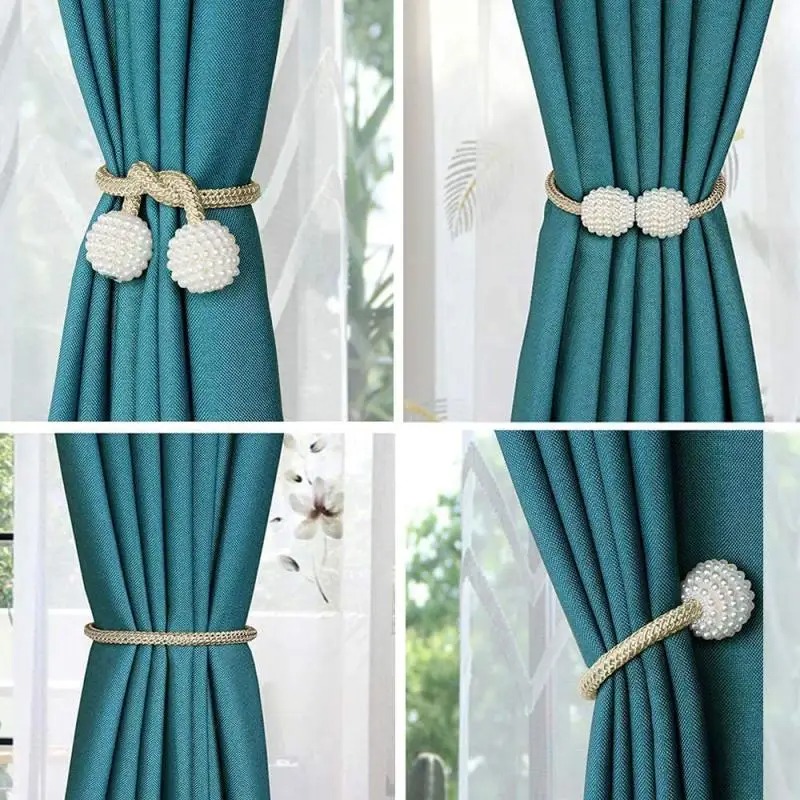 1/2PCS Pearl Magnetic Curtain  - Home Bathroom Equipment 评论和价格