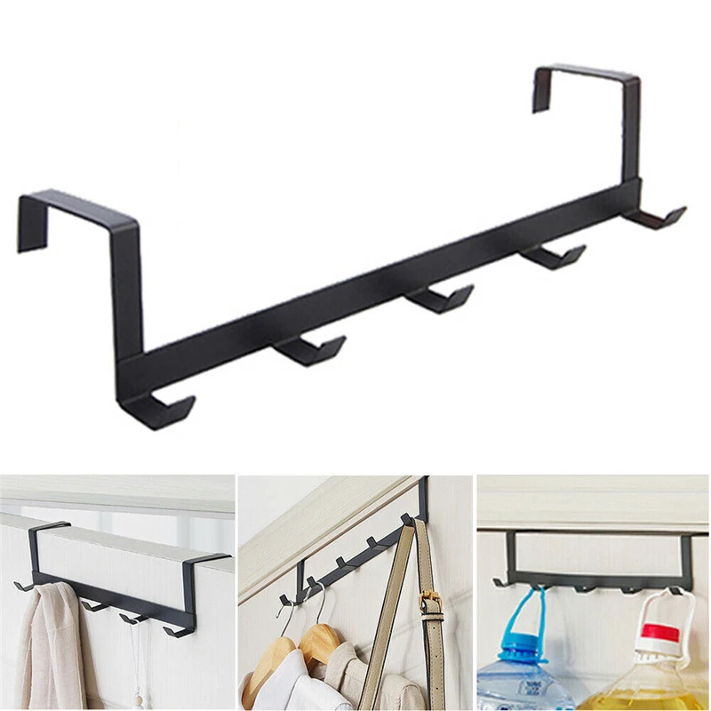 Hooks Over The Door 5 Hooks Ho - Tiny Home Bathroom Kitchen 评论和价格
