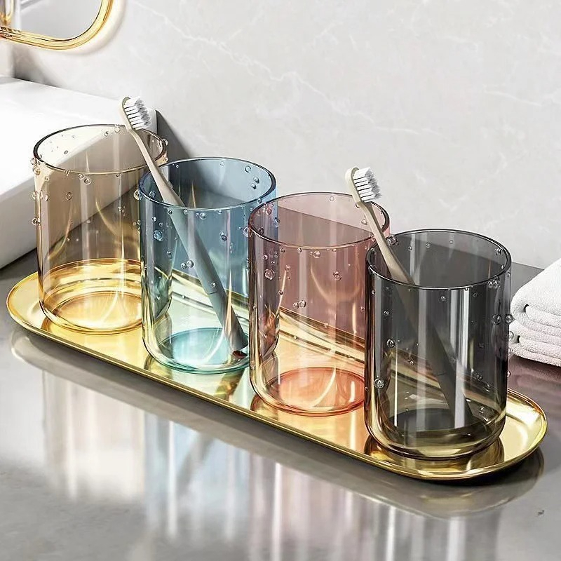 A Transparent Mouthwash Cup wi - Zara Home Bathroom 评论和价格