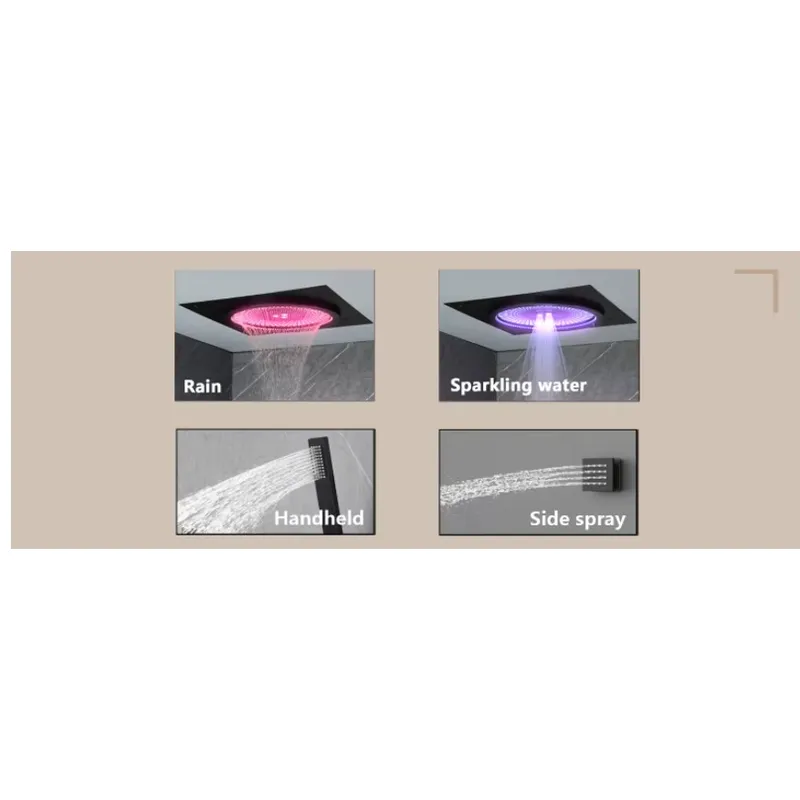 Smart LED Shower Set Bathroom  - Home Bathroom Shower 评论和价格