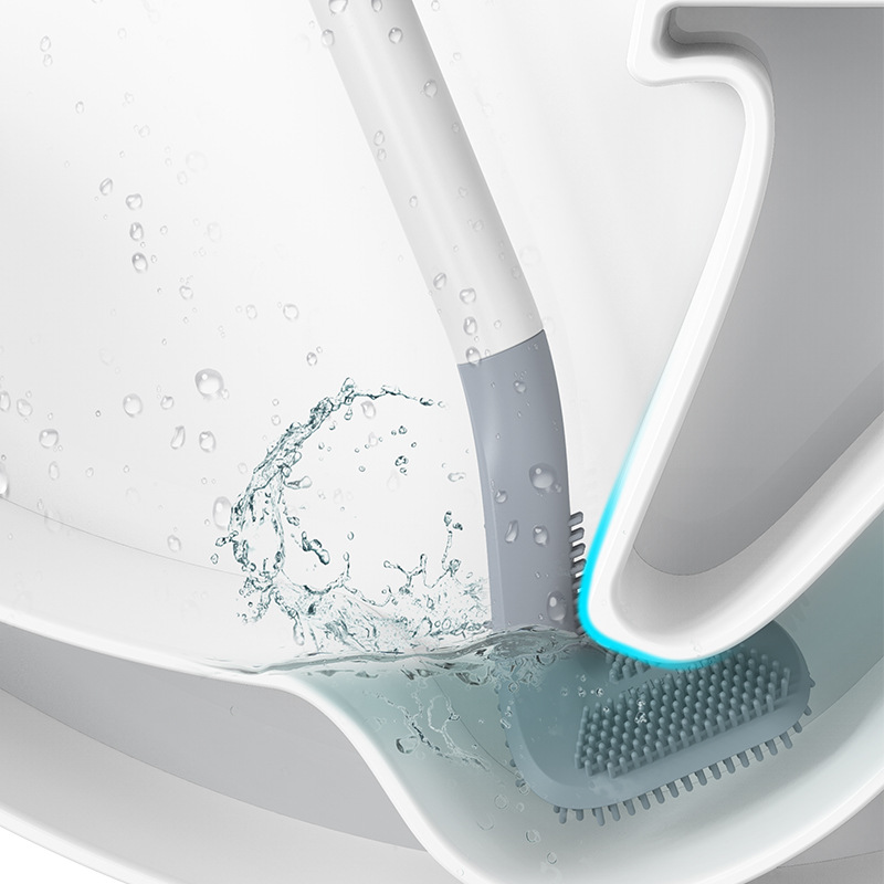 Golf Long Handled Silicone Toi - Home Bathroom Cleaning Kit 评论和价格