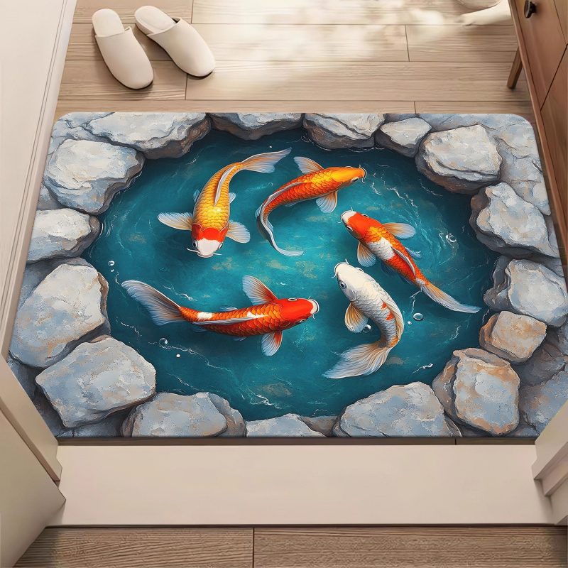 VIKAMA Stereoscopic Vision Bat - Zara Home Bathroom Mat 评论和价格