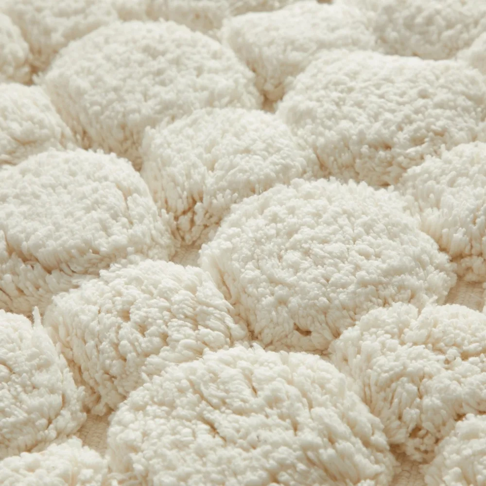 Ivory 2-Piece Cotton Bath Rug  - Zara Home Bathroom Mat 评论和价格