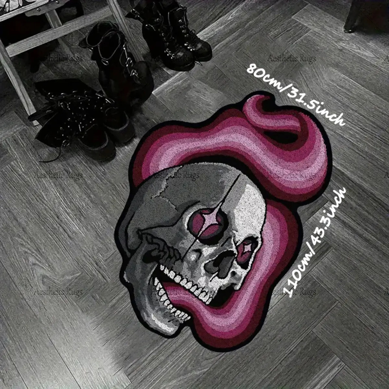 VIKAMA garbage rock style skel - Zara Home Bathroom Mat 评论和价格