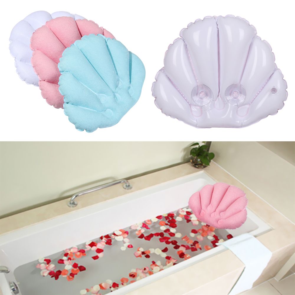 With Suction Cups Inflatable T - Bathtub Pillow Inflatable 评论和价格