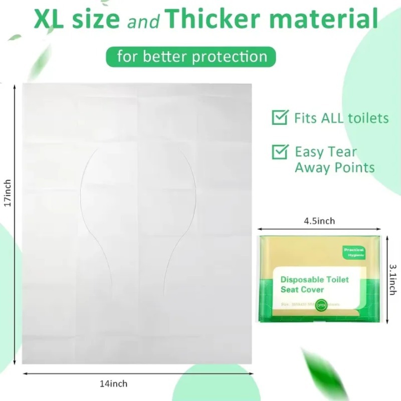 10-120PCS Disposable Toilet Se - Home Bathroom Equipment 评论和价格