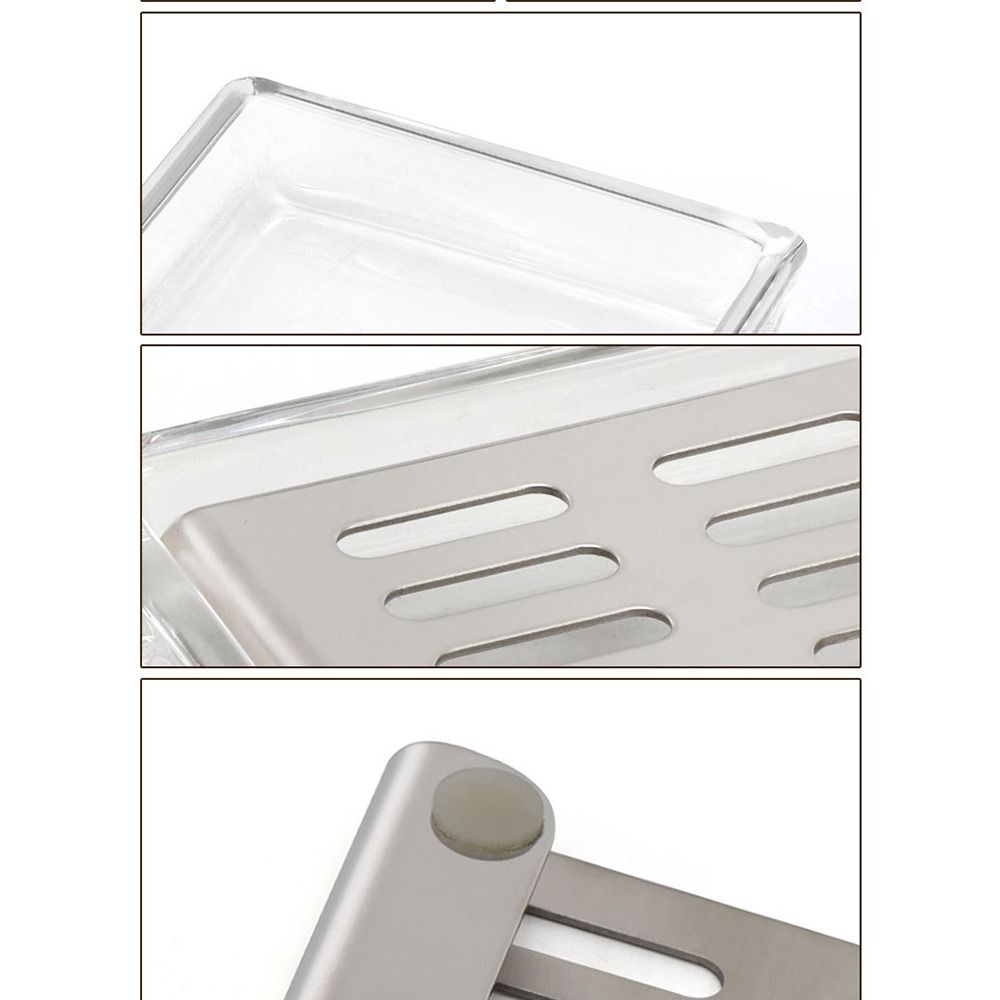 High-end Stainless Steel Glass - Glass Soap Dish 评论和价格