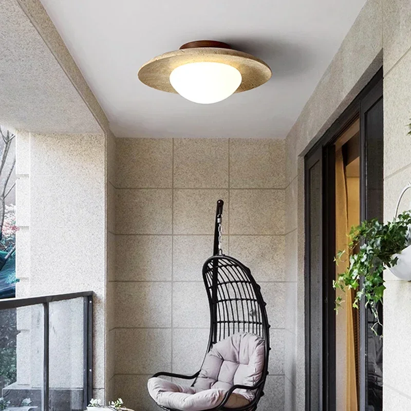 Natural Stone Ceiling Light Ja - Japan Bathroom.Home 评论和价格