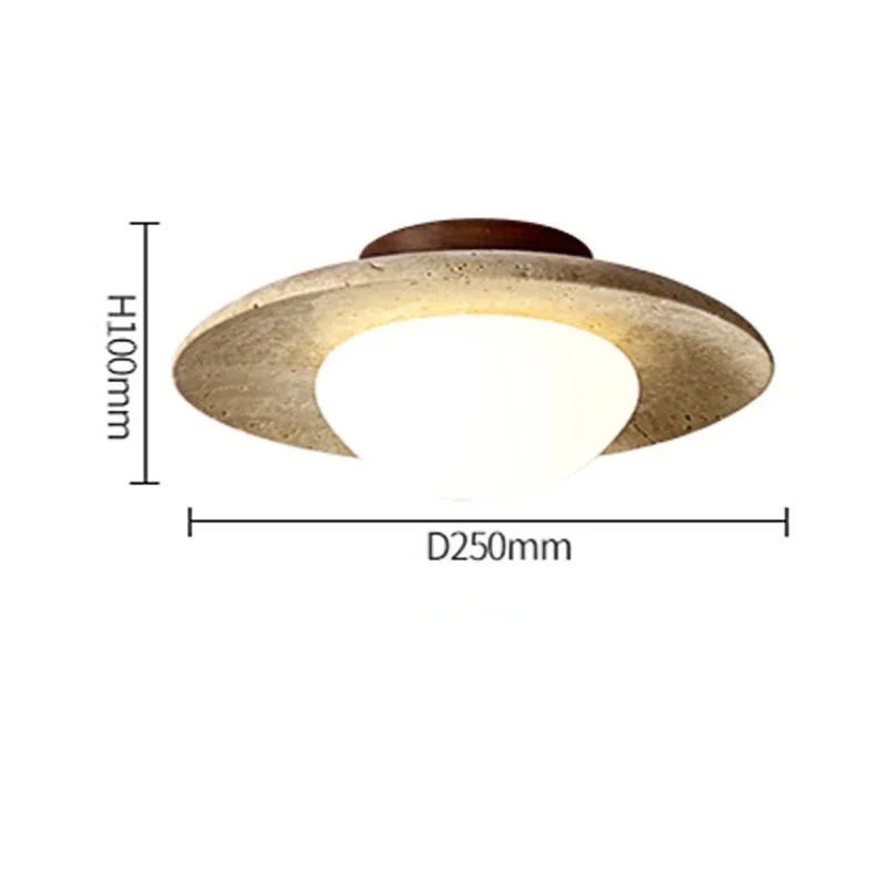 Natural Stone Ceiling Light Ja - Japan Bathroom.Home 评论和价格