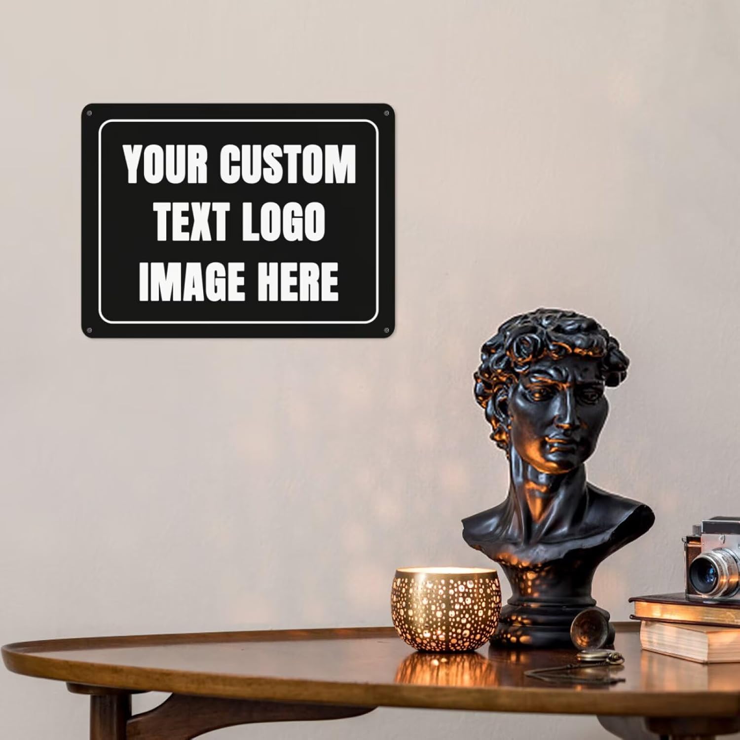 Custom Sign Personalized Metal - Home Bathroom Images 评论和价格