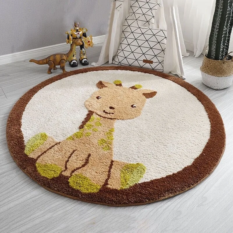 VIKAMA Cartoon Round Imitation - Home Bathroom Wear 评论和价格