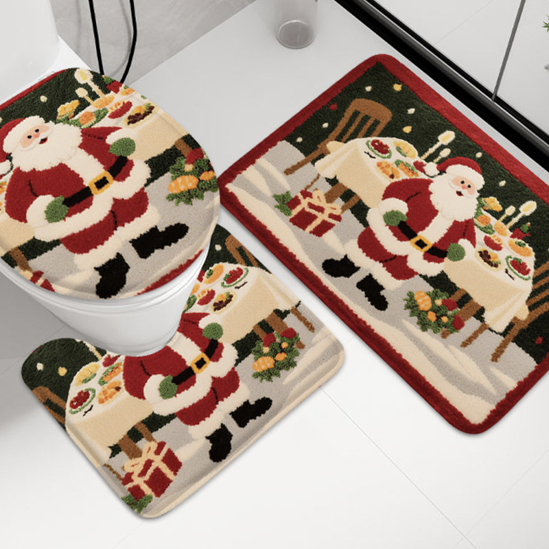 3pcs cartoon image flannel car - Home Bathroom Images 评论和价格