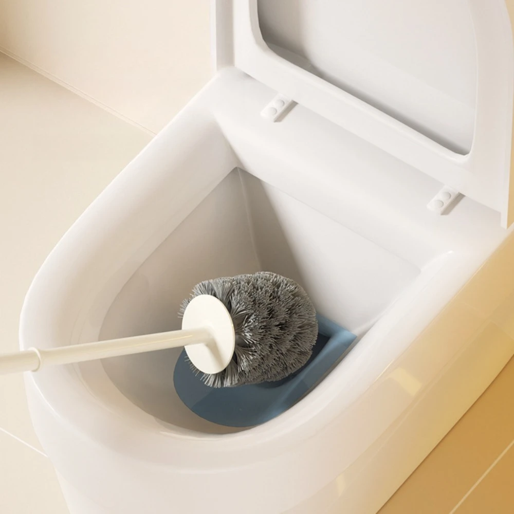 Toilet Brush with Stand Long H - Home Bathroom Cleaning Kit 评论和价格