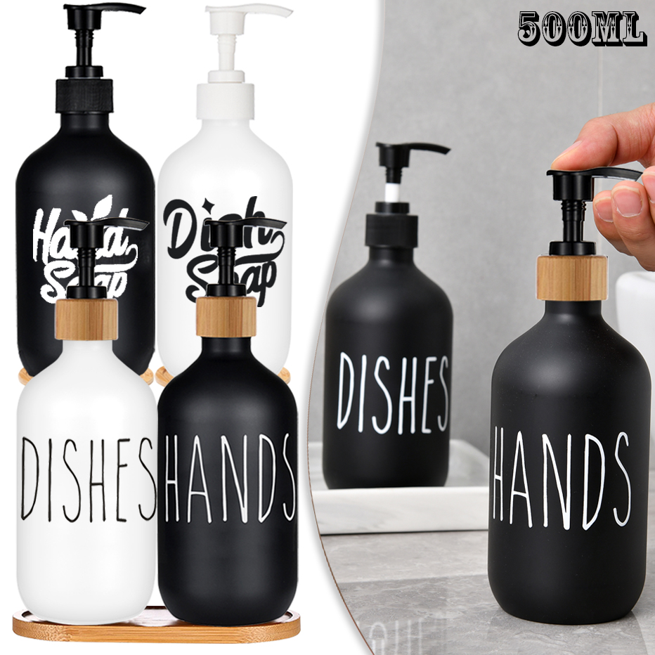 500ml Dish Soap Bottle Dispens - Home Bathroom Soap Dispenser 评论和价格