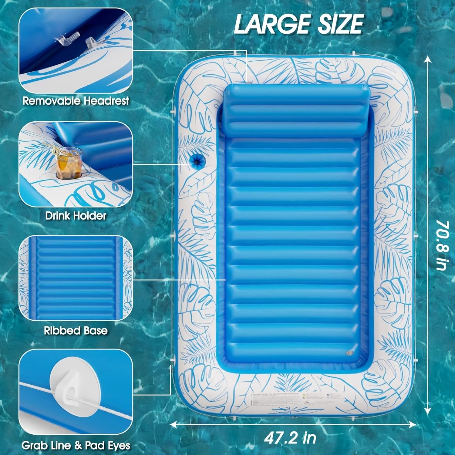 Oversized Inflatable Swimming  - Bathtub Pillow Inflatable 评论和价格