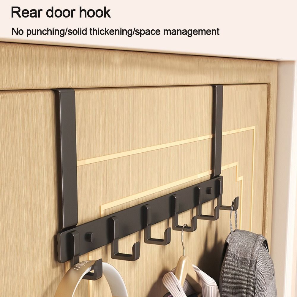 Hooks Over The Door 6 Hooks Cl - Tiny Home Bathroom Kitchen 评论和价格
