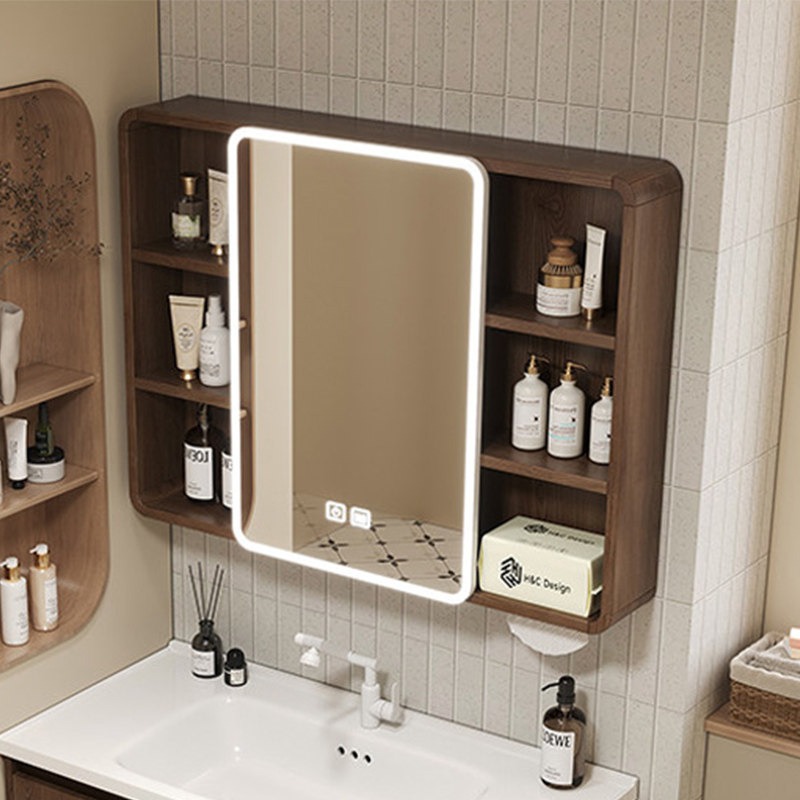 Mirror Toilet Bathroom Cabinet - Home Bathroom Cabinets 评论和价格