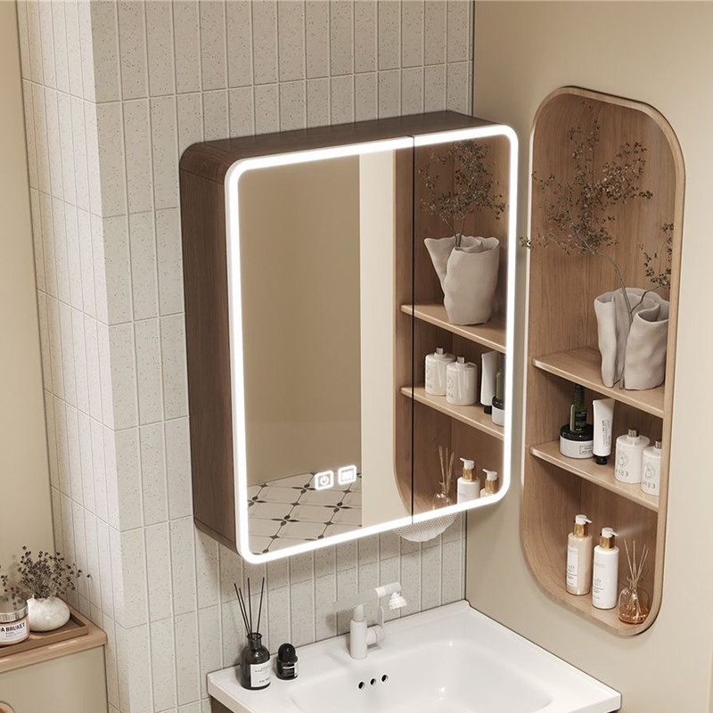 Mirror Toilet Bathroom Cabinet - Home Bathroom Cabinets 评论和价格