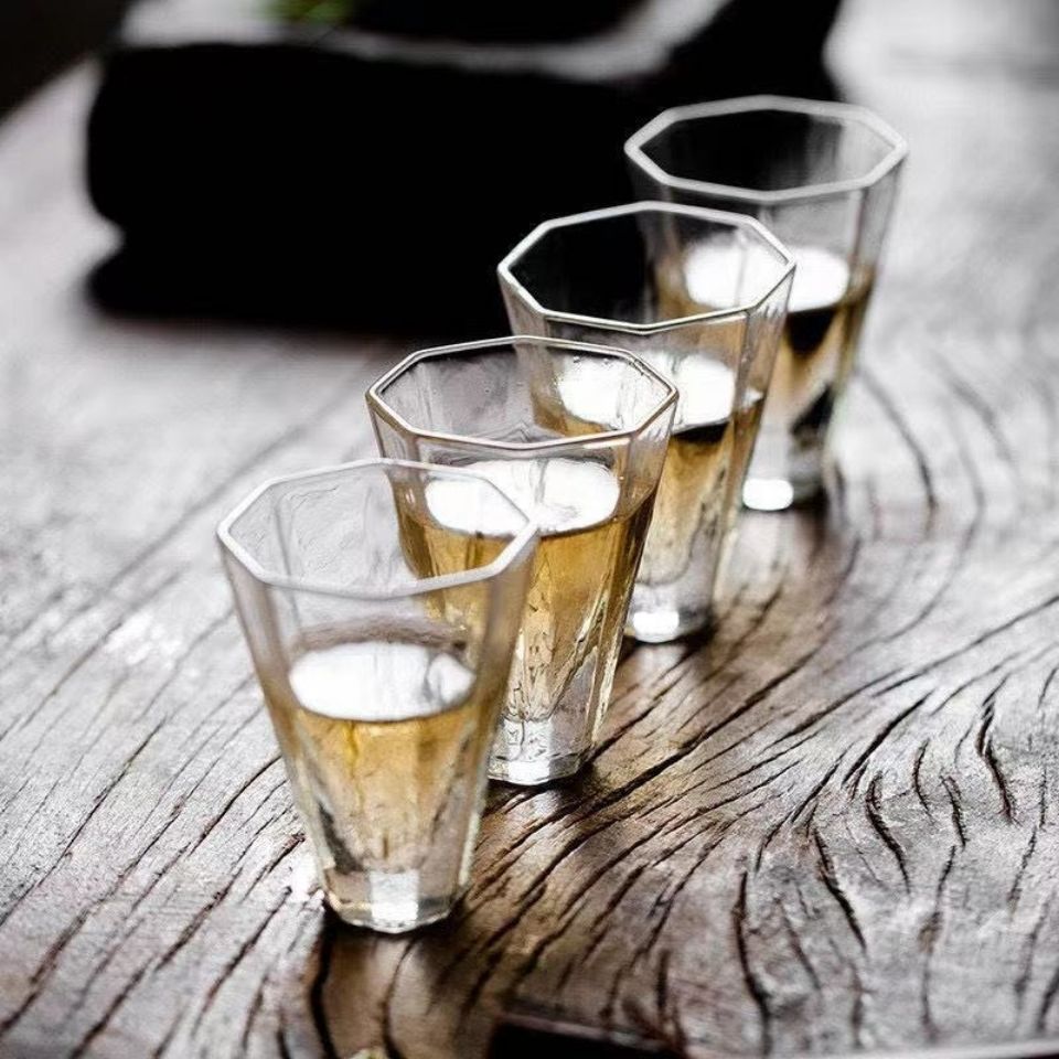 Japanese Style Glass Tea Cup , - Yamazaki Home Bathroom Storage 评论和价格