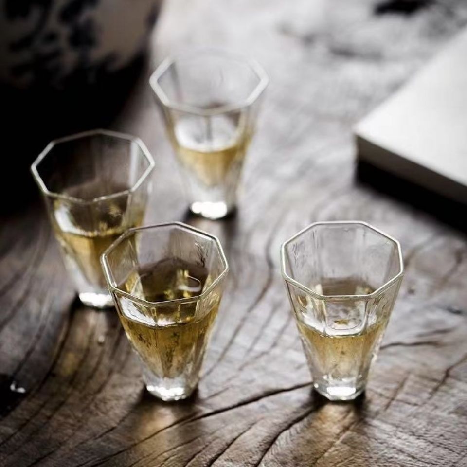 Japanese Style Glass Tea Cup , - Yamazaki Home Bathroom Storage 评论和价格