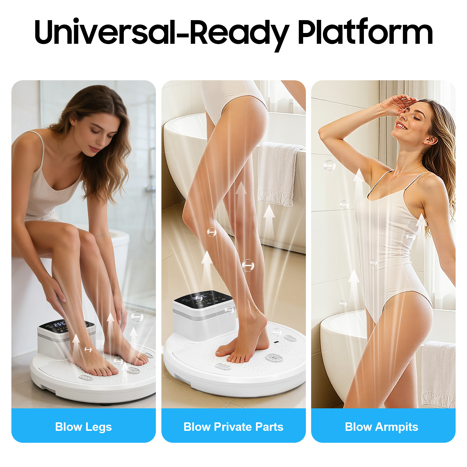 Smart Body Dryer 1400W Hands-F - Home Bathroom Hand Dryer 评论和价格