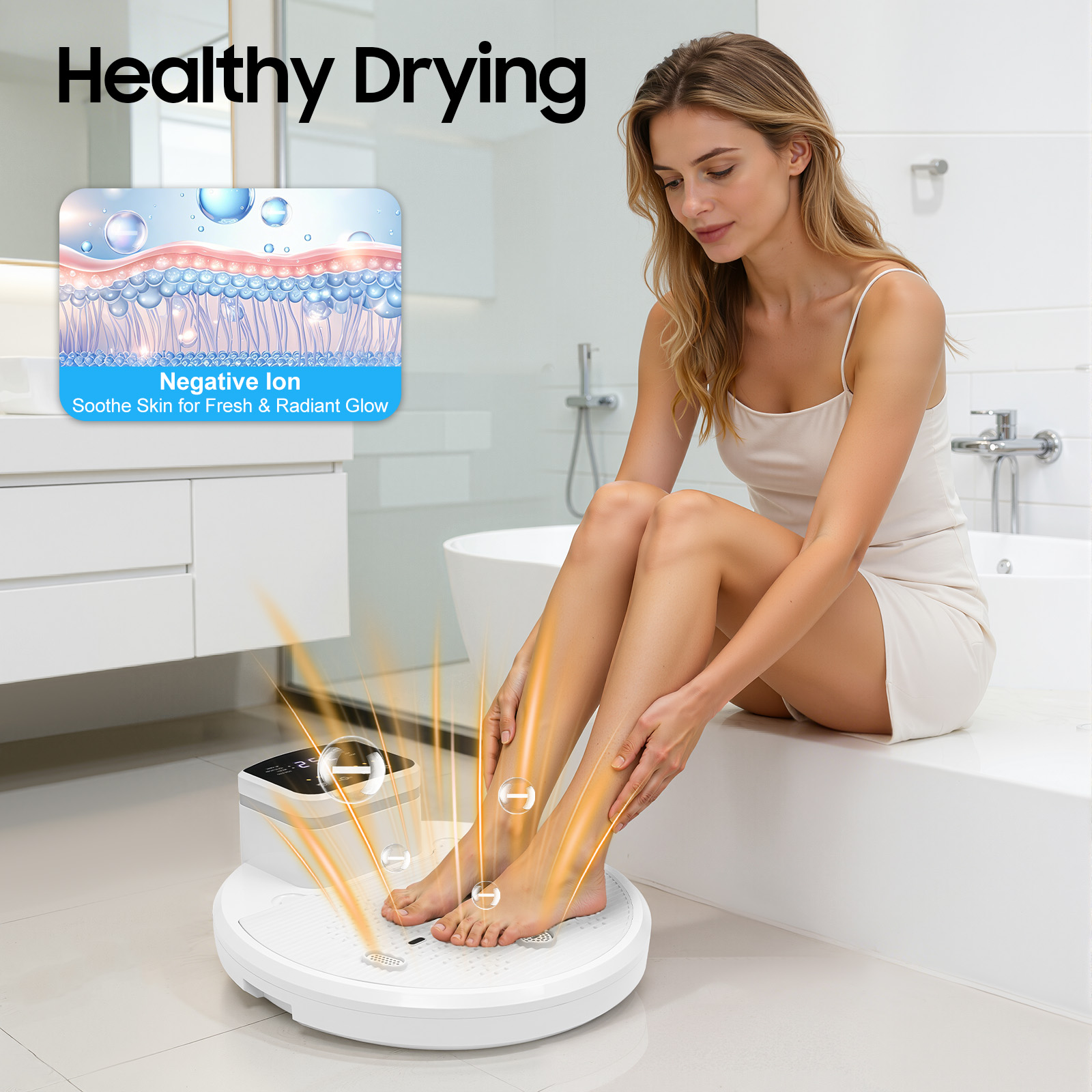 Smart Body Dryer 1400W Hands-F - Home Bathroom Hand Dryer 评论和价格