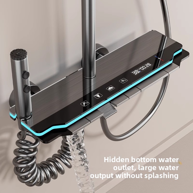 Digital Shower Head Set Pressu - Home Bathroom Shower 评论和价格
