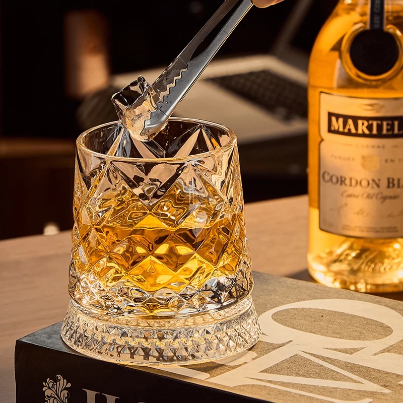 Rotating Whisky Glasses with G - Yamazaki Home Bathroom Storage 评论和价格