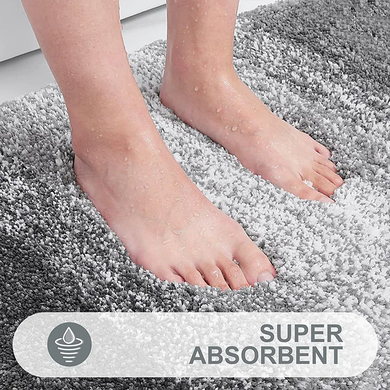 Hot Sale Gradient Color Thick  - Zara Home Bathroom Mat 评论和价格