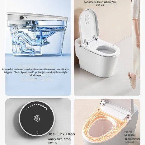 Heated Smart Toilet Seat, Auto - Home Bathroom Toilet 评论和价格