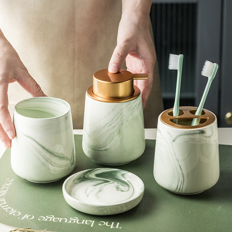 Creative Gradient Green Marble - Zara Home Bathroom 评论和价格