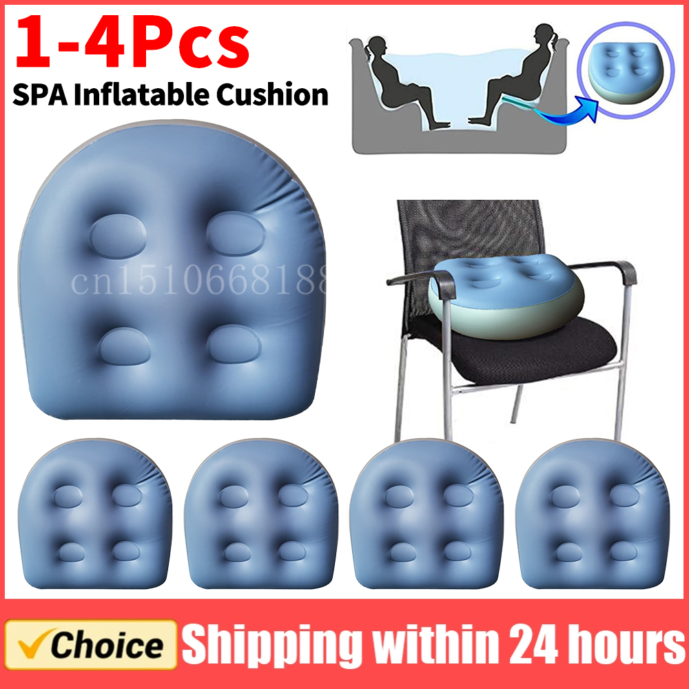 1-4 PCS SPA Inflatable Cushion - Bathtub Pillow Inflatable 评论和价格