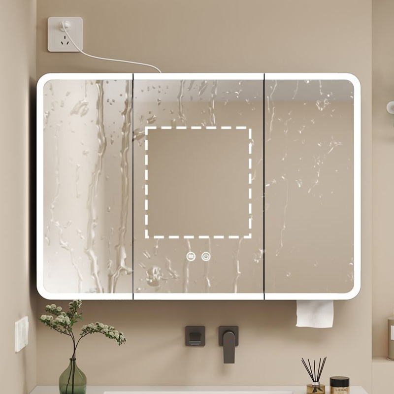 LED Smart Bathroom Mirror Cabi - Home Bathroom Cabinets 评论和价格