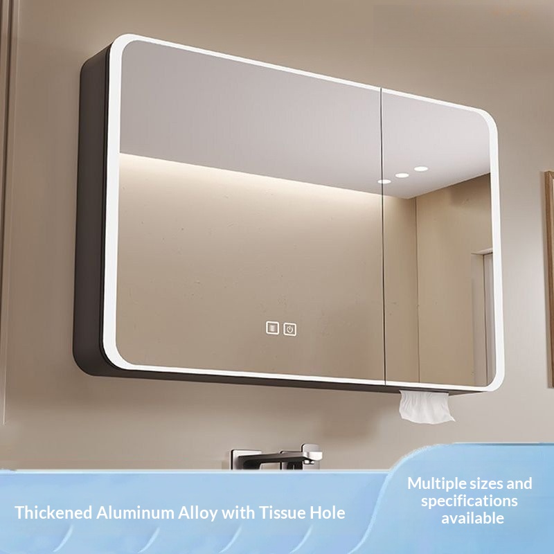 LED Smart Bathroom Mirror Cabi - Home Bathroom Cabinets 评论和价格