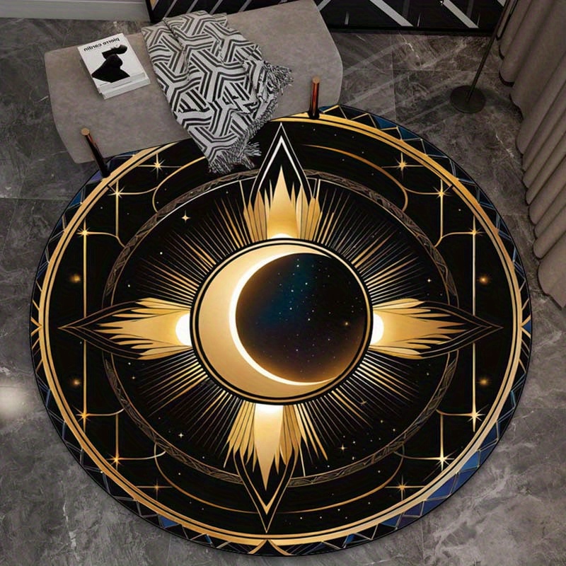 Sun moon eclipse celestial des - Home Bathroom Door Design 评论和价格