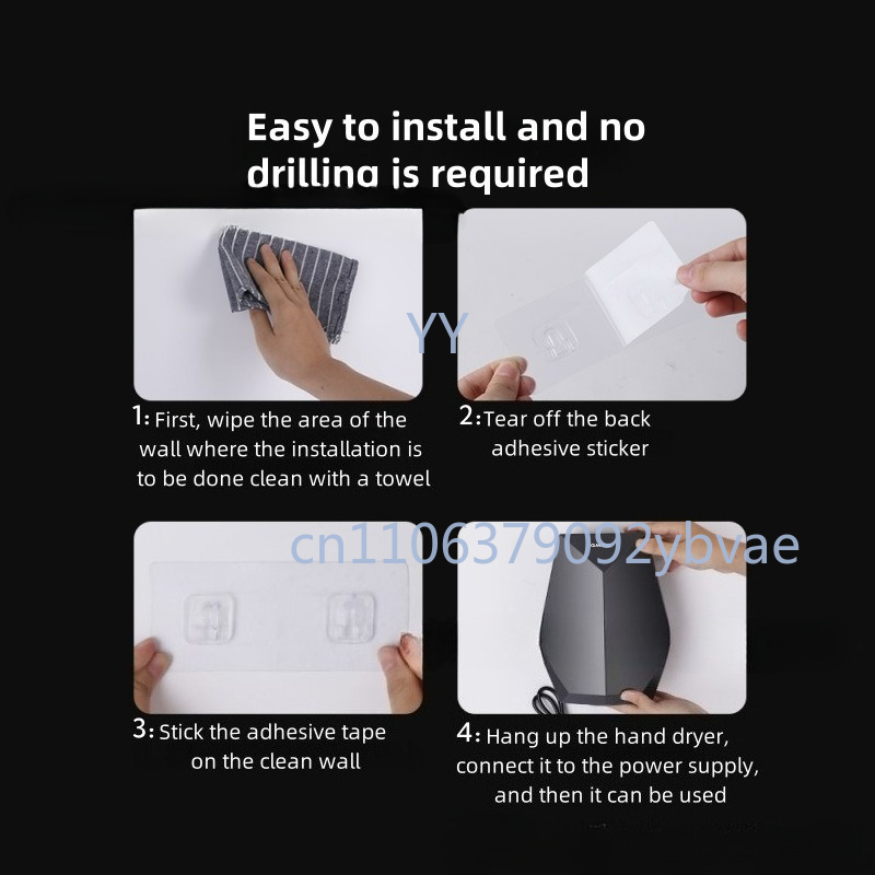 Intelligent Automatic Inductio - Home Bathroom Hand Dryer 评论和价格