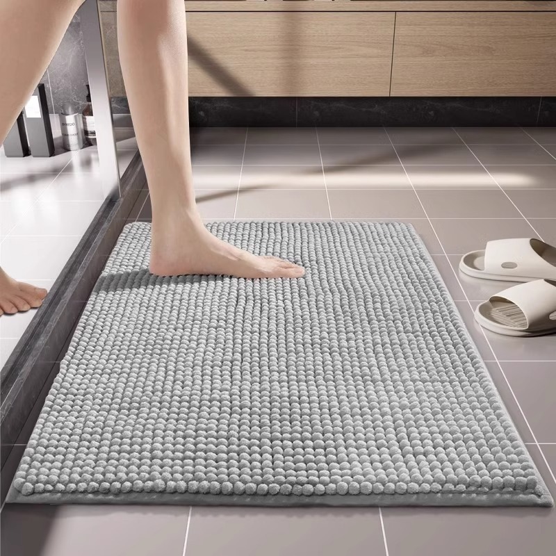 Chenille Bath Mat Water Absorb - Zara Home Bathroom Mat 评论和价格